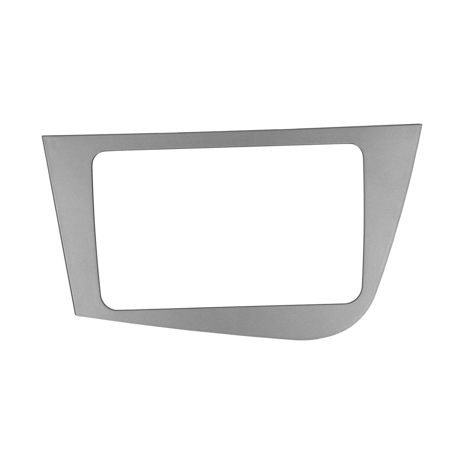Keenso 2 DIN Car Dash Radio Stereo Fascia Panel Frame Trim for Seat Leon 2005-2011 | GPS DVD Player Installation Kit | LHD Car Interior & Exterior Upgrade | Perfect for DIY Car Audio System Installation