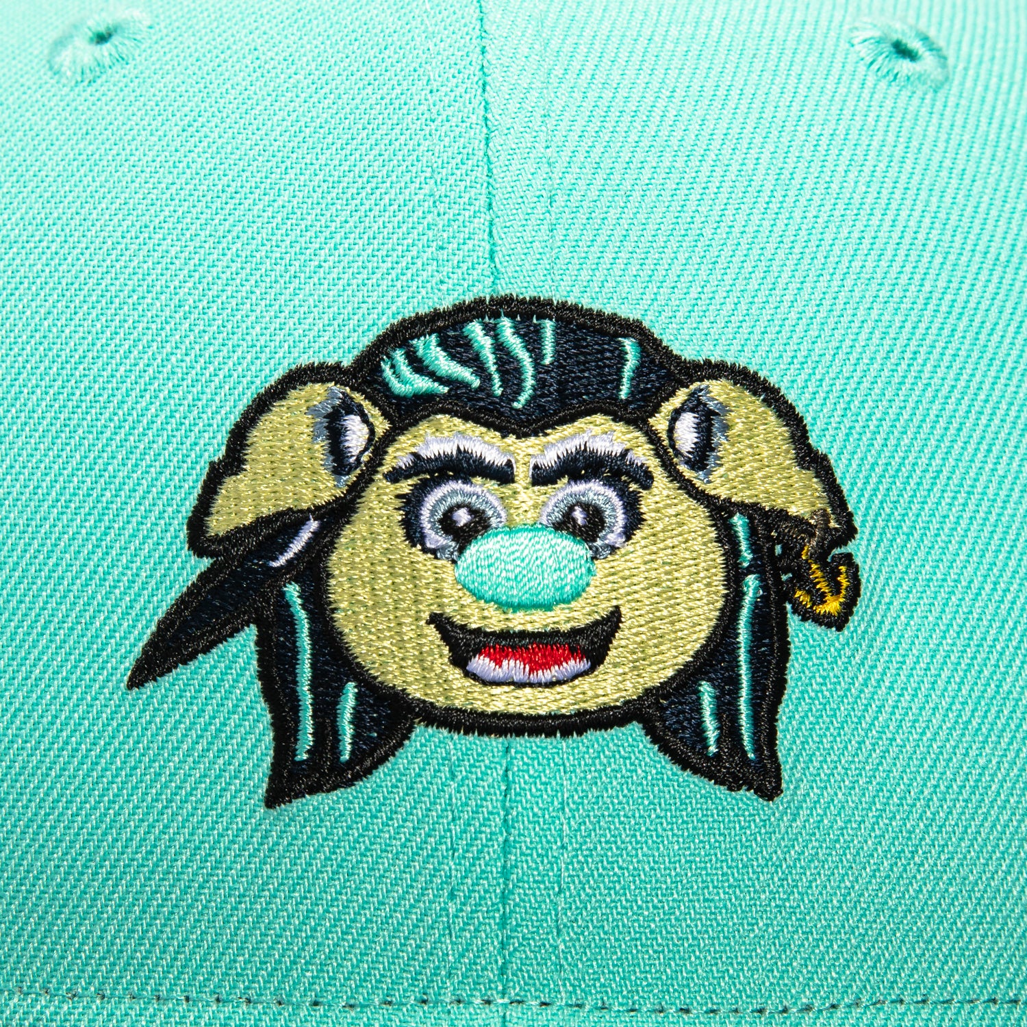 New Era 59Fifty Seattle Kraken NHL Mascot Buoy Snapback Hat - Navy & Mint Green - Official Licensed Hockey Cap for Fans & Collectors - Perfect for Games, Tailgating, and Streetwear Fashion