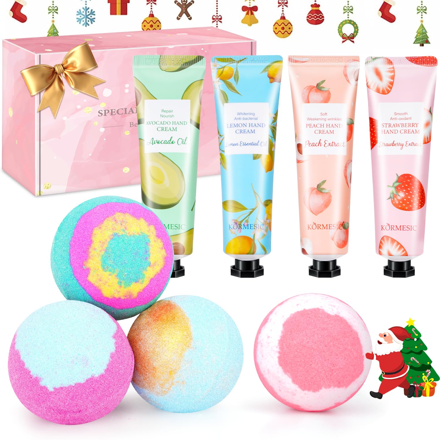 Luxury Bath Gift Set for Women - Spa, Birthday, Bridesmaid Gifts