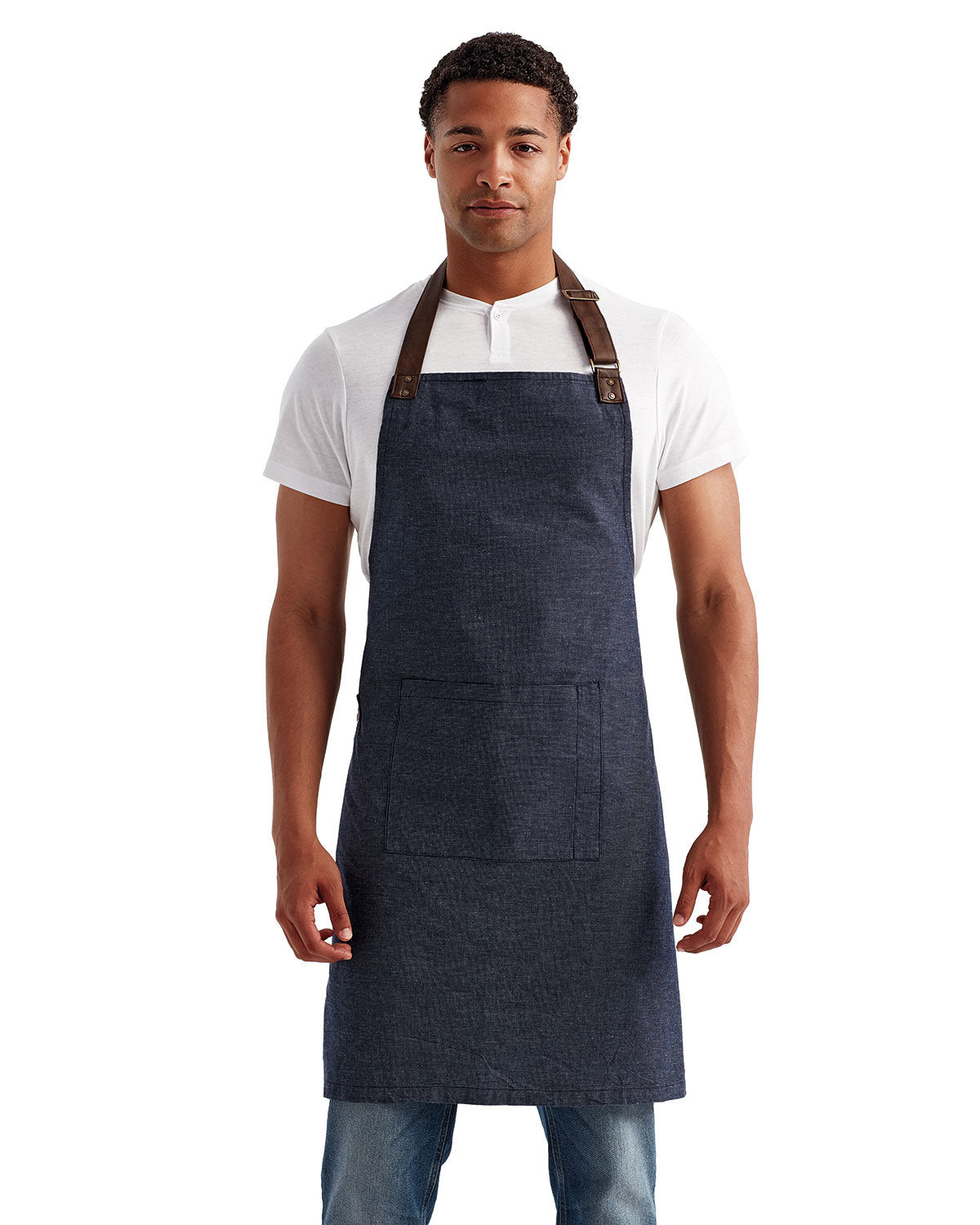 Reprime RP144 Unisex Annex Oxford Apron - Durable Work Apron for Cooking, Gardening & DIY Projects - Artisan Collection by Reprime