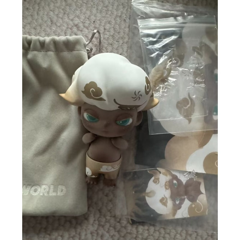 DIMOO Golden Cow Limited Edition Collectible Figure - Rare Anime Statue for Home Decor, Gift, and Display