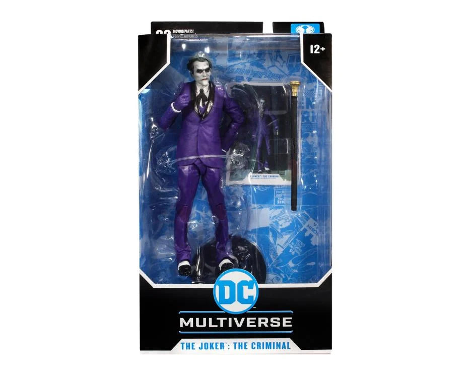 Batman: Three Jokers DC Multiverse The Joker (The Criminal) Action Figure - Collectible DC Comics Superhero Toy for Display & Play