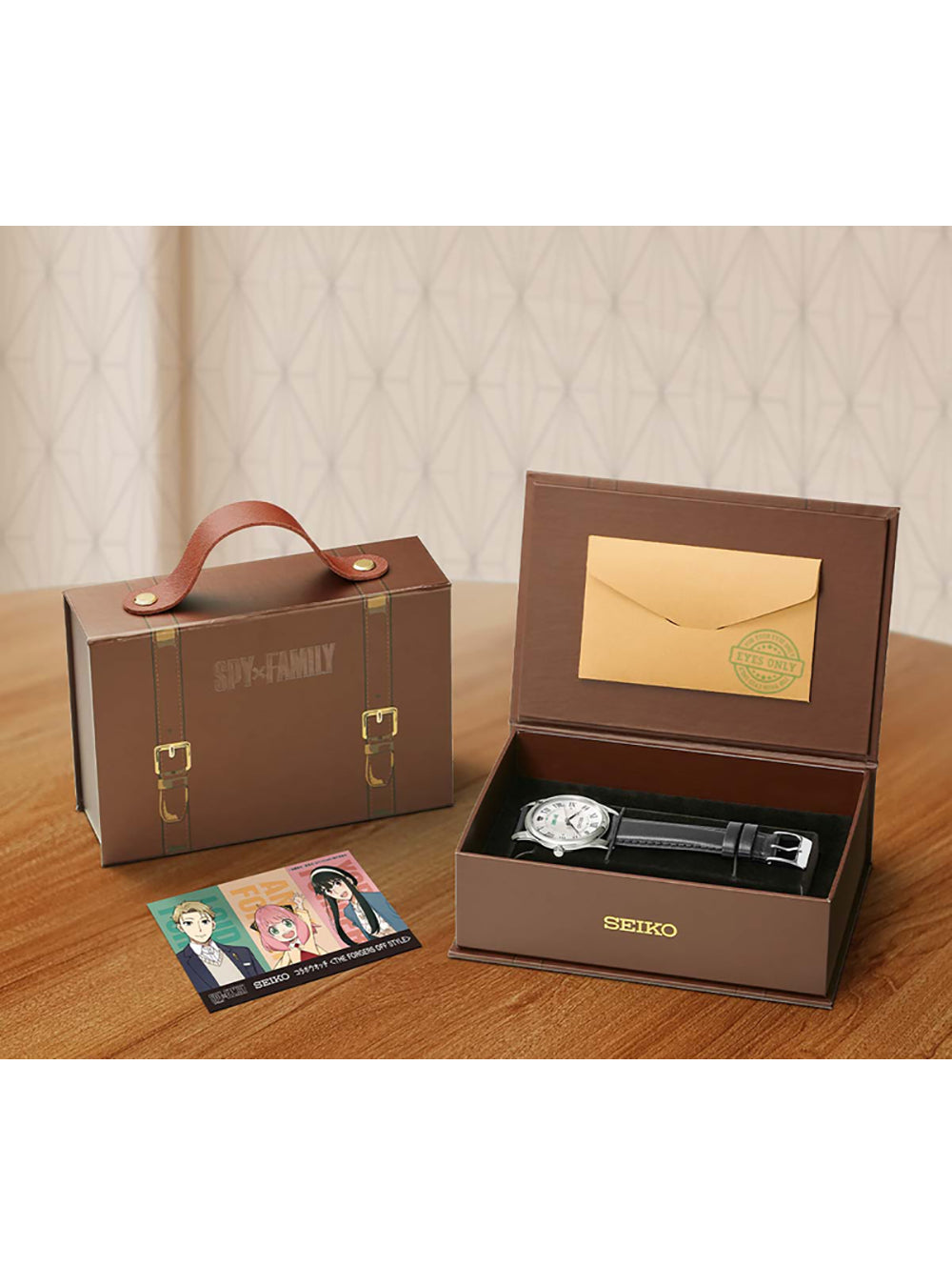 SEIKO × SPY × FAMILY THE FORGERS OFF STYLE Limited Edition Japanese Made Watch - Perfect for Anime Fans & Collectors