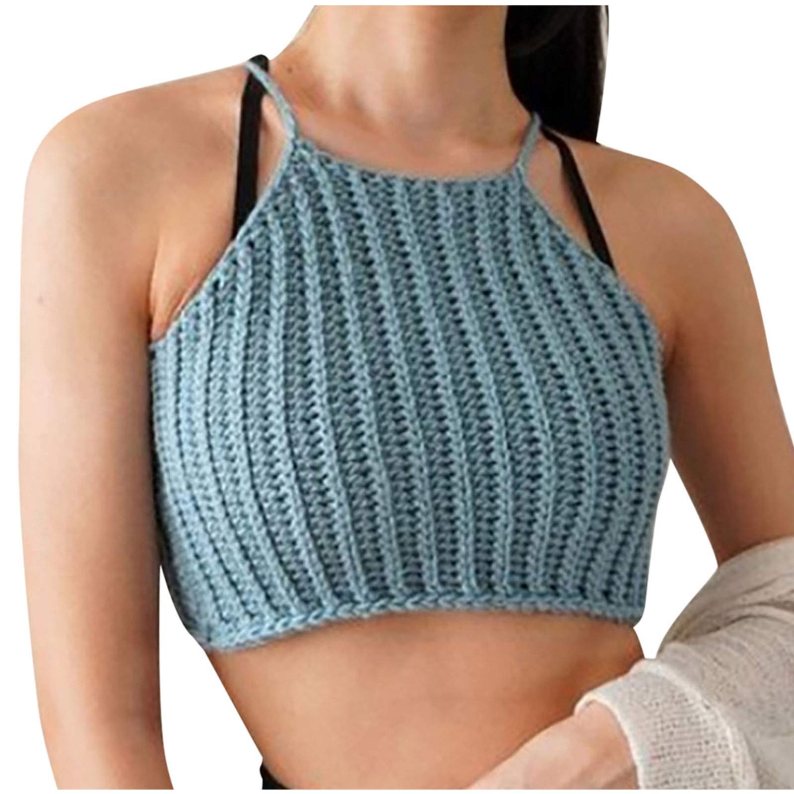 SSZZoo Women's Fashion Knit Tank Top - Sexy Solid Color Sleeveless Blouse for Casual Wear & Night Out | Perfect for Summer, Office, and Date Nights