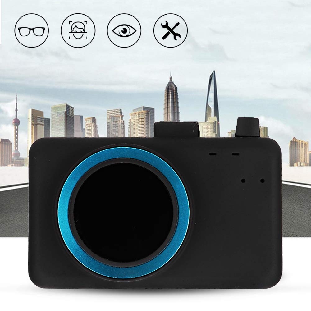 EVGATSAUTO Anti-Sleep Driver Alarm - Fatigue Warning Device for Car with USB Connection (Black) | Prevent Drowsy Driving & Stay Alert on Long Road Trips