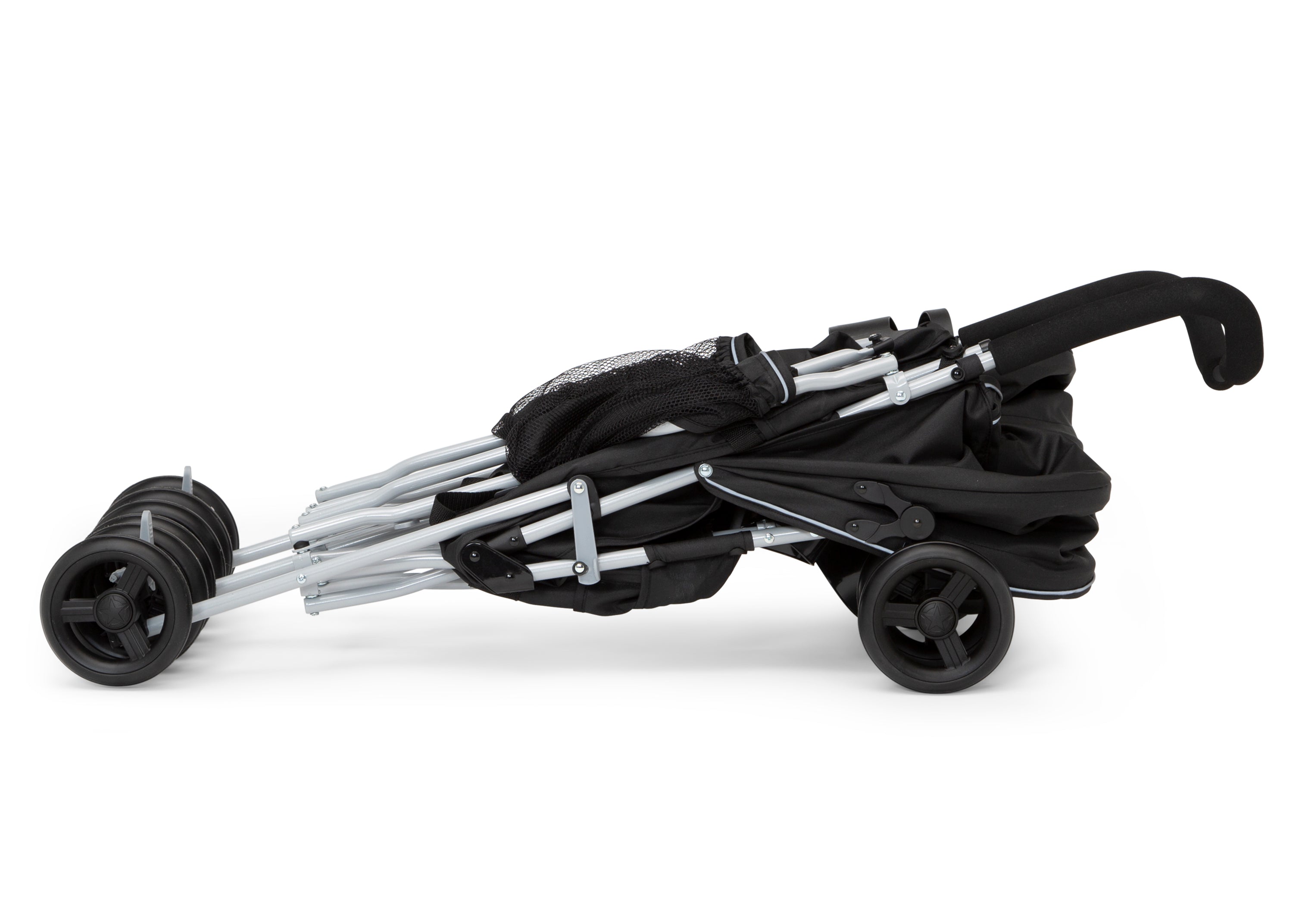 Jeep TurboGlyde Plus Side by Side Double Stroller for Toddlers - Lightweight All-Terrain Baby Stroller with Canopy & Storage Basket - Perfect for Park Walks, Shopping & Travel