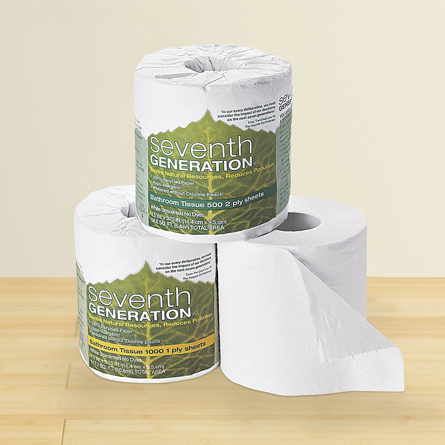 Premium 2-Ply Bath Tissue - 60 Rolls | Soft & Strong Toilet Paper for Home & Office Use | Bulk Bathroom Tissue for Everyday Comfort & Hospitality Needs