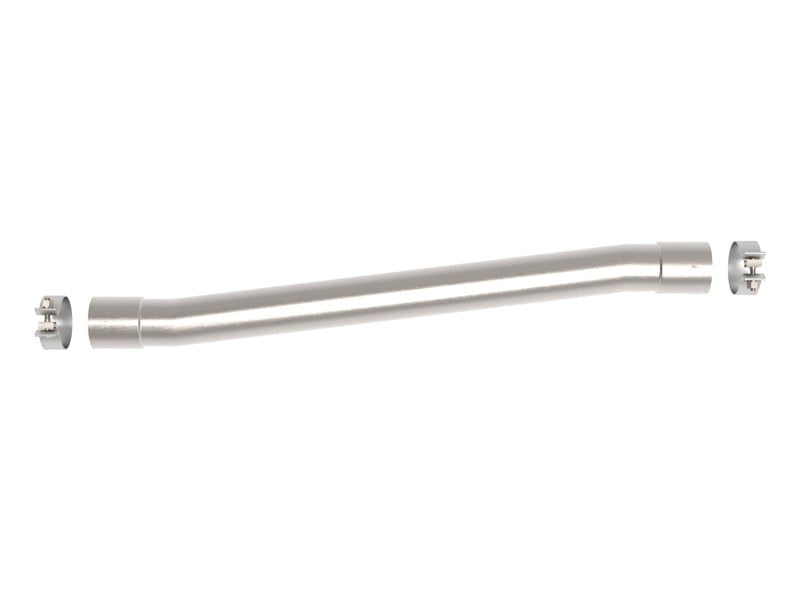 aFe Apollo GT Series 3in 409 Stainless Steel Muffler Delete Pipe for 2019 GM Silverado/Sierra 1500 V8 6.2L - Performance Exhaust Upgrade for Enhanced Sound & Power