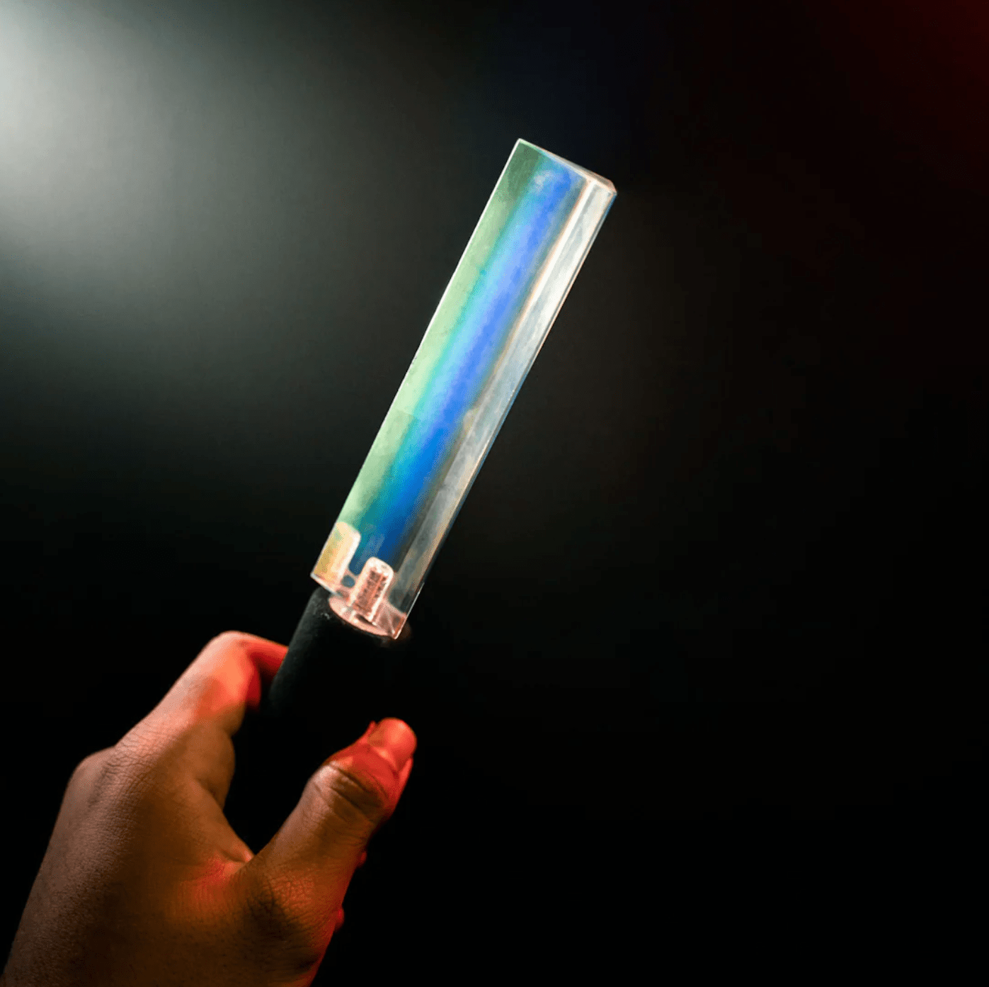 Prism Lens FX Multicolored Mountable Triangle Prism for Photography Lighting Effects - Perfect for Creative Photo Shoots, Rainbow Light Experiments & Science Classroom Demonstrations