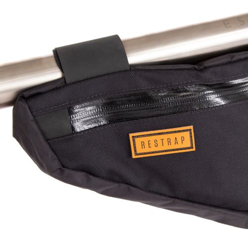 Restrap Small Bike Frame Bag - Waterproof Cycling Storage for Road & Mountain Bikes - Perfect for Commuting, Touring & Adventure Rides