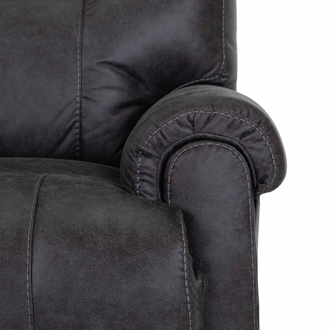 Captain Rocker Recliner Chair - Comfortable Rocking Recliner for Living Room, Nursery & Bedroom - Perfect for Relaxing, Nursing & Reading