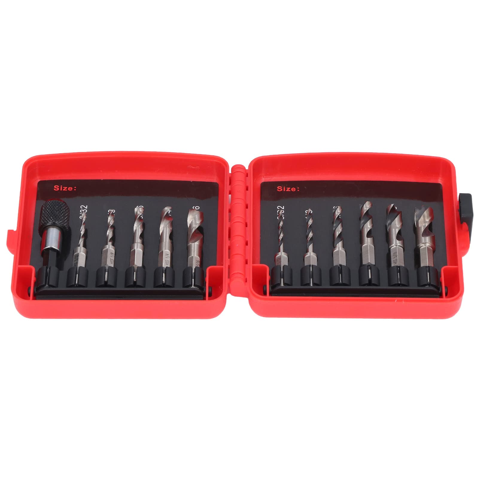 HSS Drill Bit Set - High Precision 3-Point Metal & Woodworking Drill Bits for Accurate Punching | Perfect for DIY Projects, Home Repairs, and Professional Metalworking