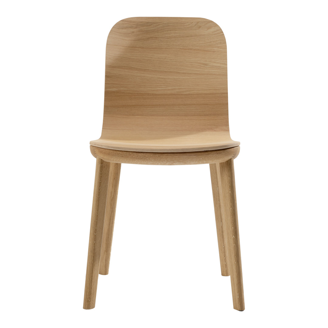 Mathias Hahn Aeon Side Chair by Zeitraum - Modern Minimalist Dining Chair for Home & Office - Perfect for Dining Rooms, Kitchens, and Workspaces