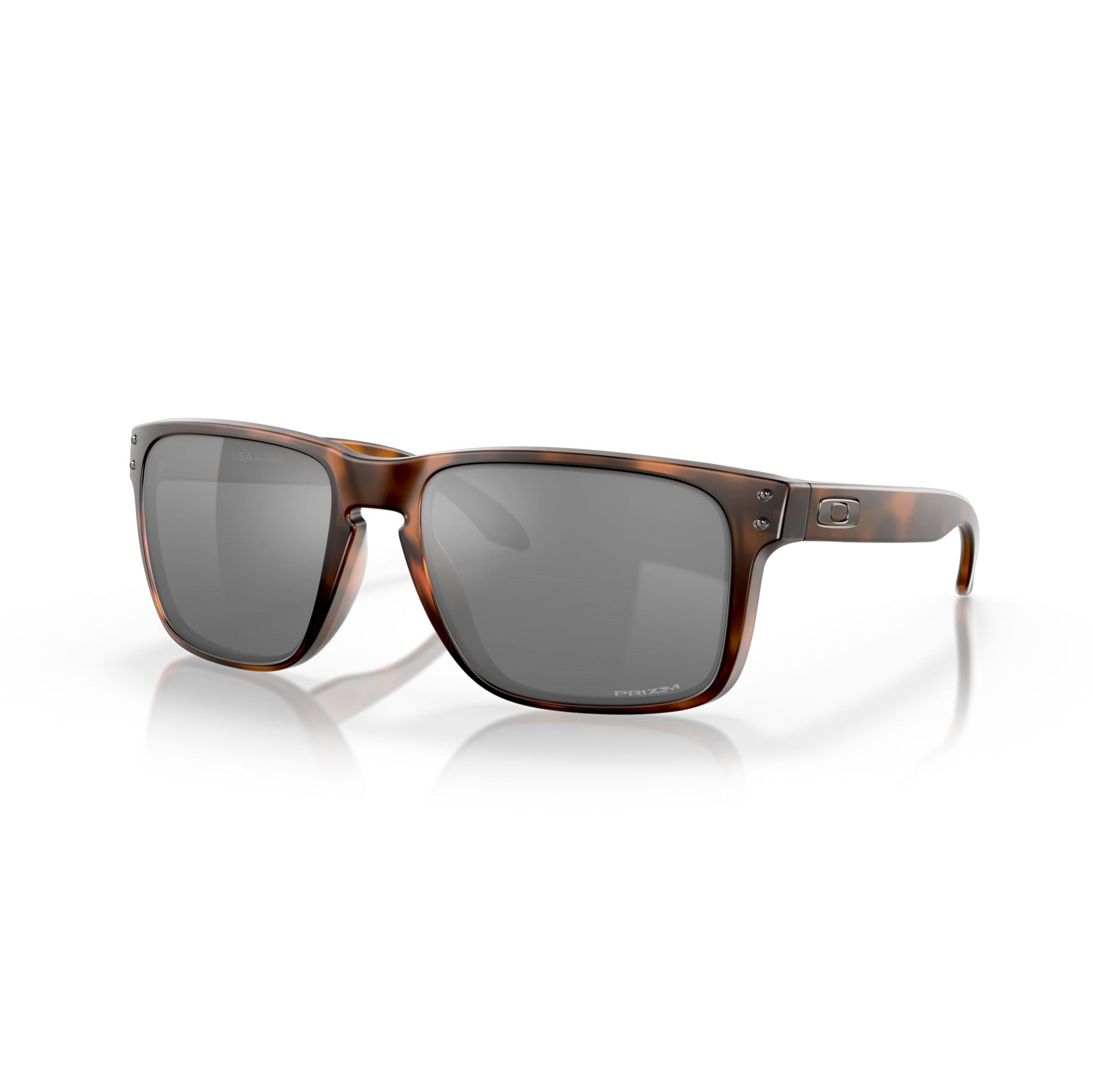 Oakley Holbrook XL Sunglasses - Matte Brown Tortoise Frame for Men & Women - UV Protection, Lightweight & Durable - Perfect for Running, Driving & Outdoor Activities