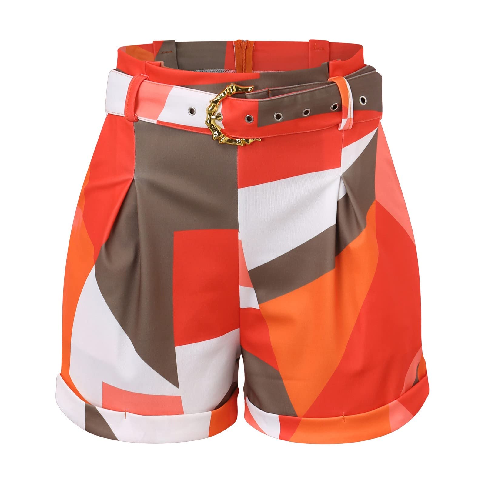 Trendy Women's 2 Piece Outfits 2023 - Sleeveless Shirt & Shorts Set | Summer Fashion Shorts & Top Matching Set | Casual Beachwear, Vacation Outfits, Street Style Looks