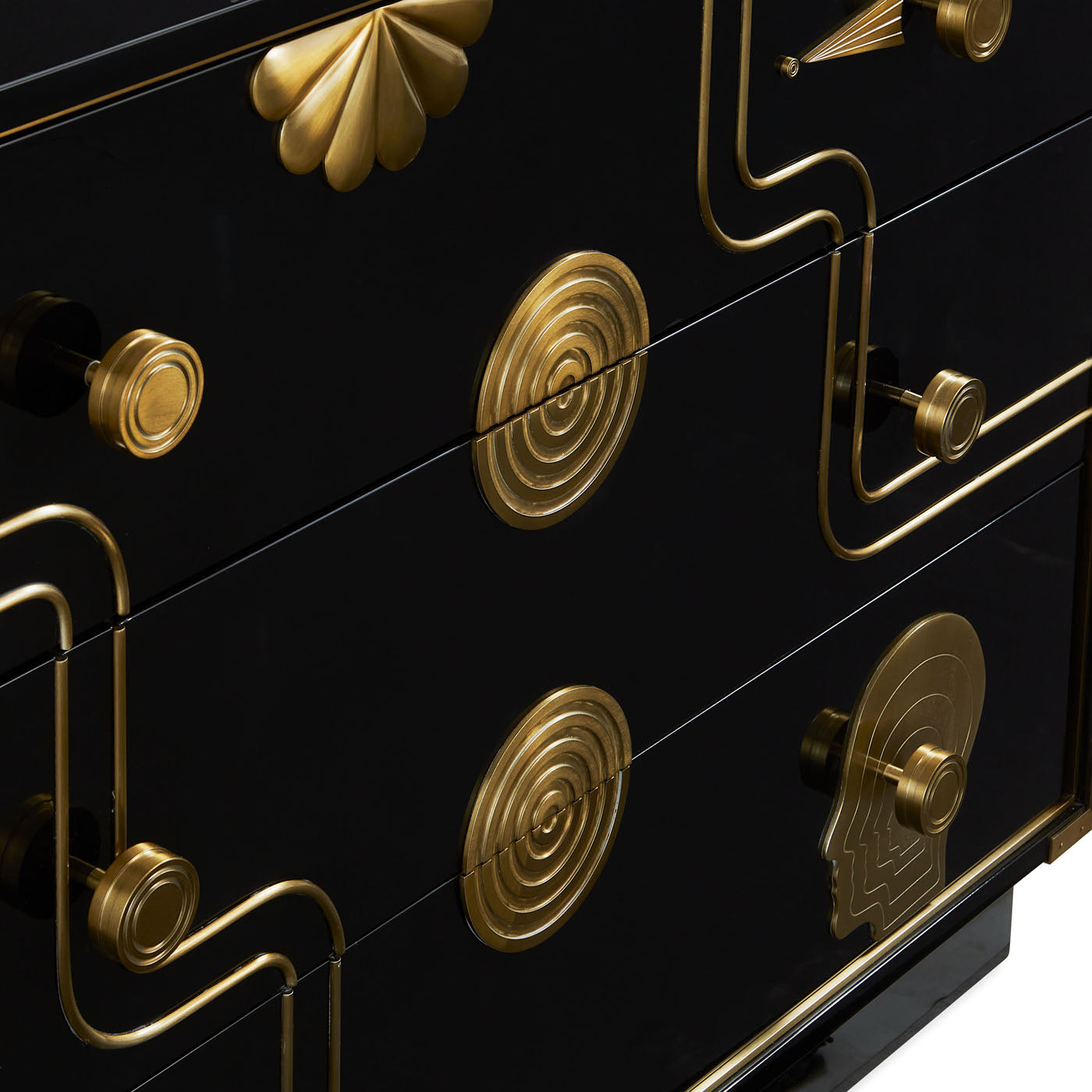 Abbodanza 3-Drawer Wooden Chest - Modern Storage Solution for Bedroom, Living Room & Office Organization