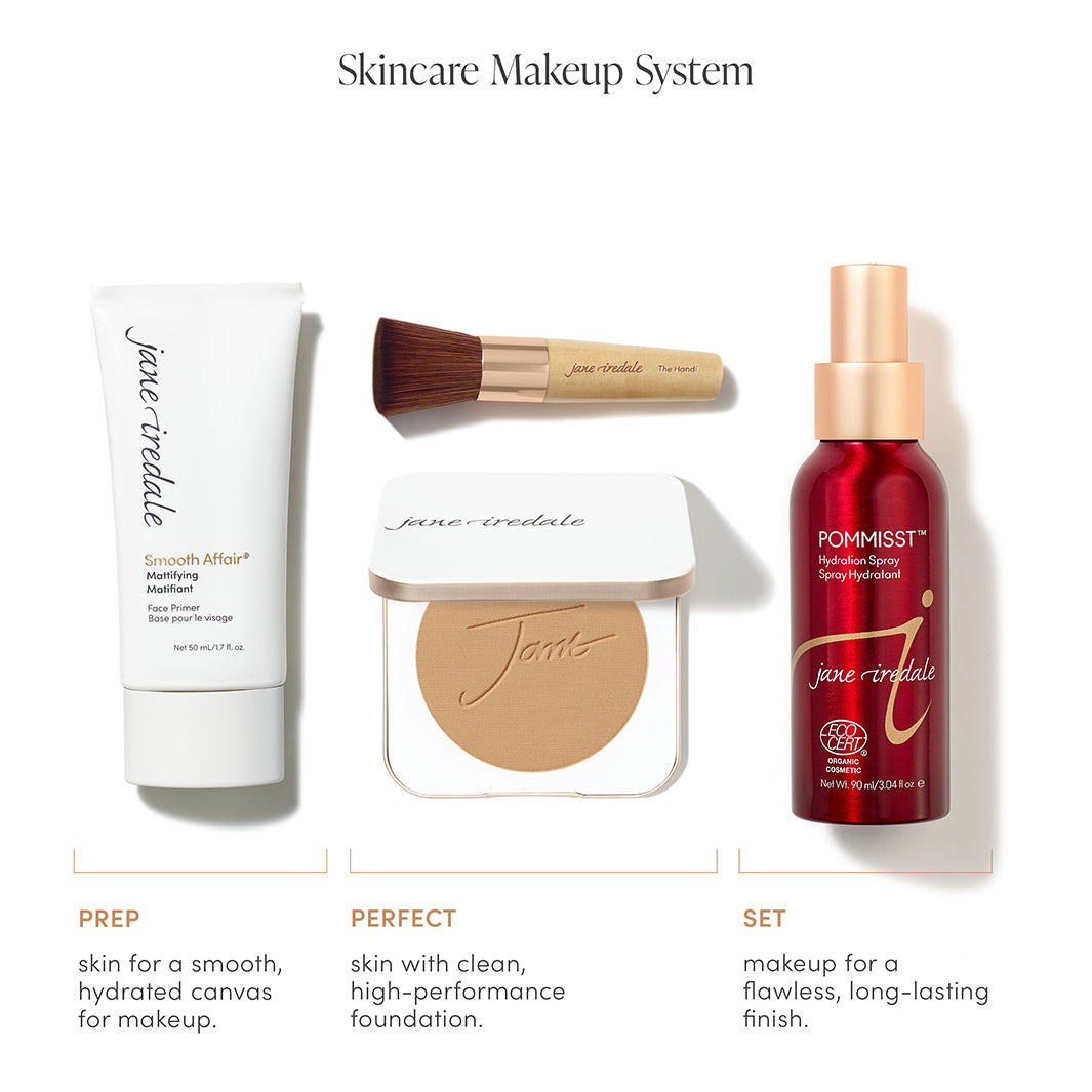 Jane Iredale Smooth Affair Mattifying Face Primer - Oil Control & Pore Minimizing Makeup Base for Flawless Foundation Application | Perfect for Oily Skin & Long-Lasting Makeup