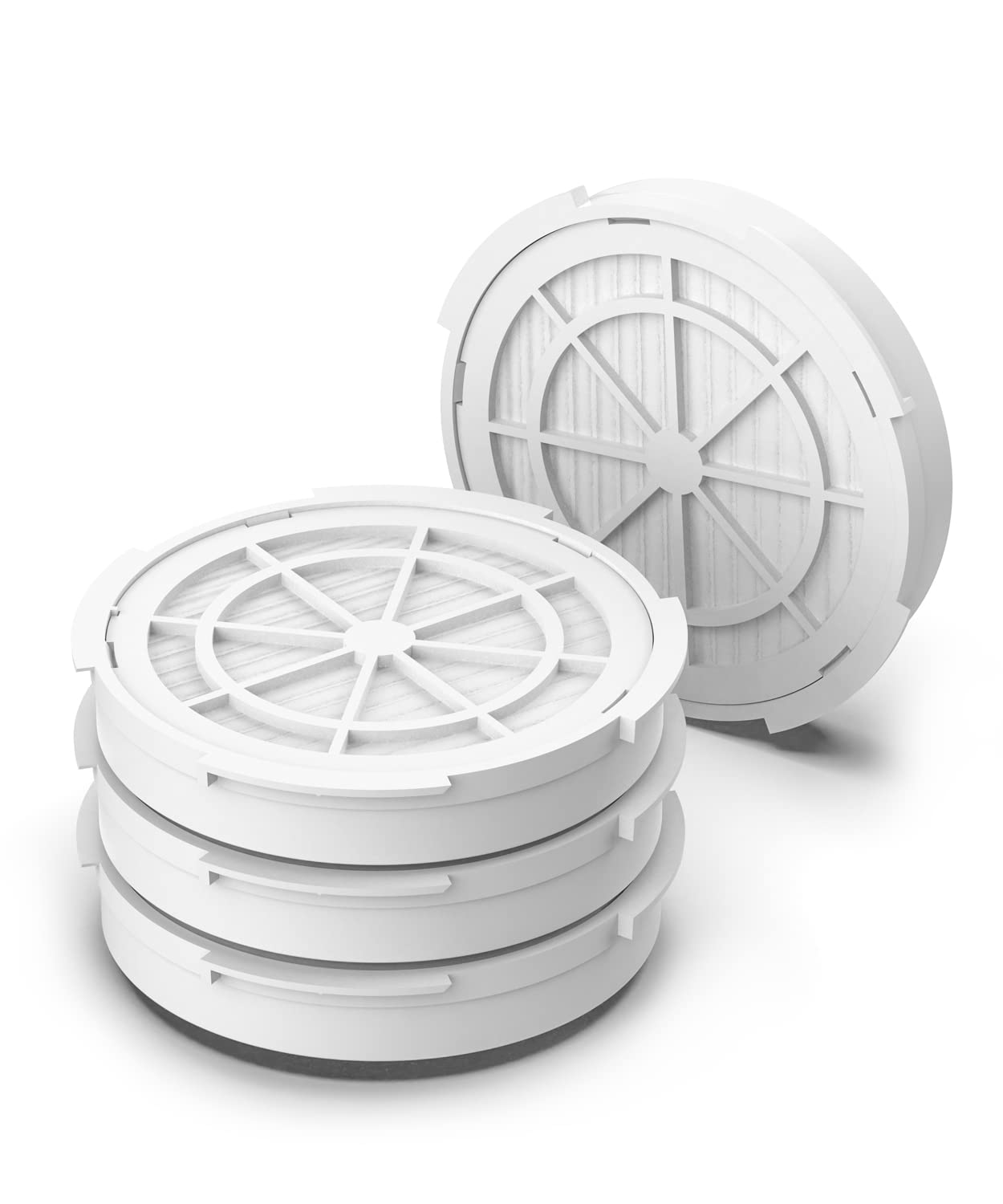 1-Year Pack True HEPA Air Purifier Replacement Filters (4 Pack) - Compatible with AP001R & AP002R Models - Ideal for Home, Office, and Allergy Relief