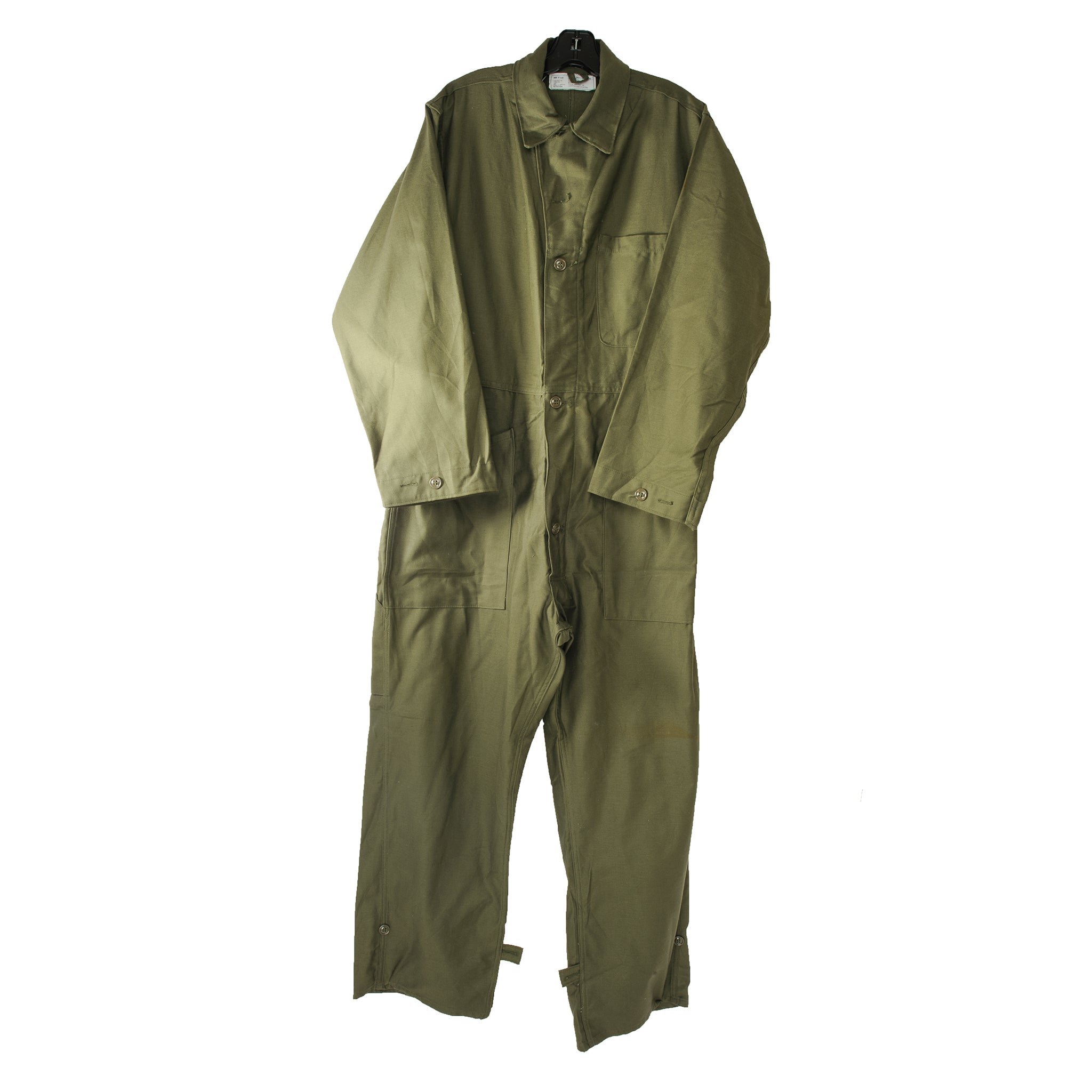 US Army Coverall Sateen Type 1 1981 Medium Size - Vintage Military Workwear for Outdoor Activities & Costume Events