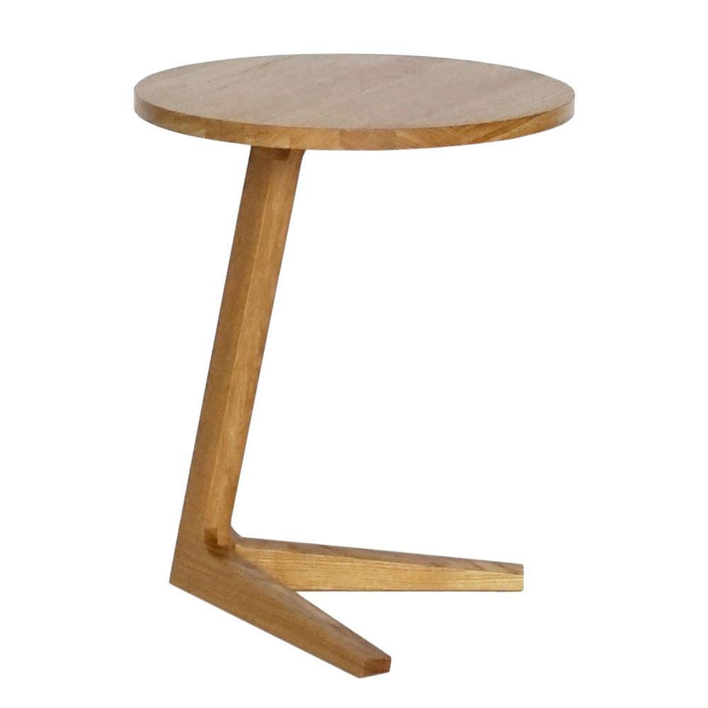 Modern Cross Side Table - Small End Table for Living Room, Bedroom, or Office - Sturdy & Stylish Accent Table for Home Decor