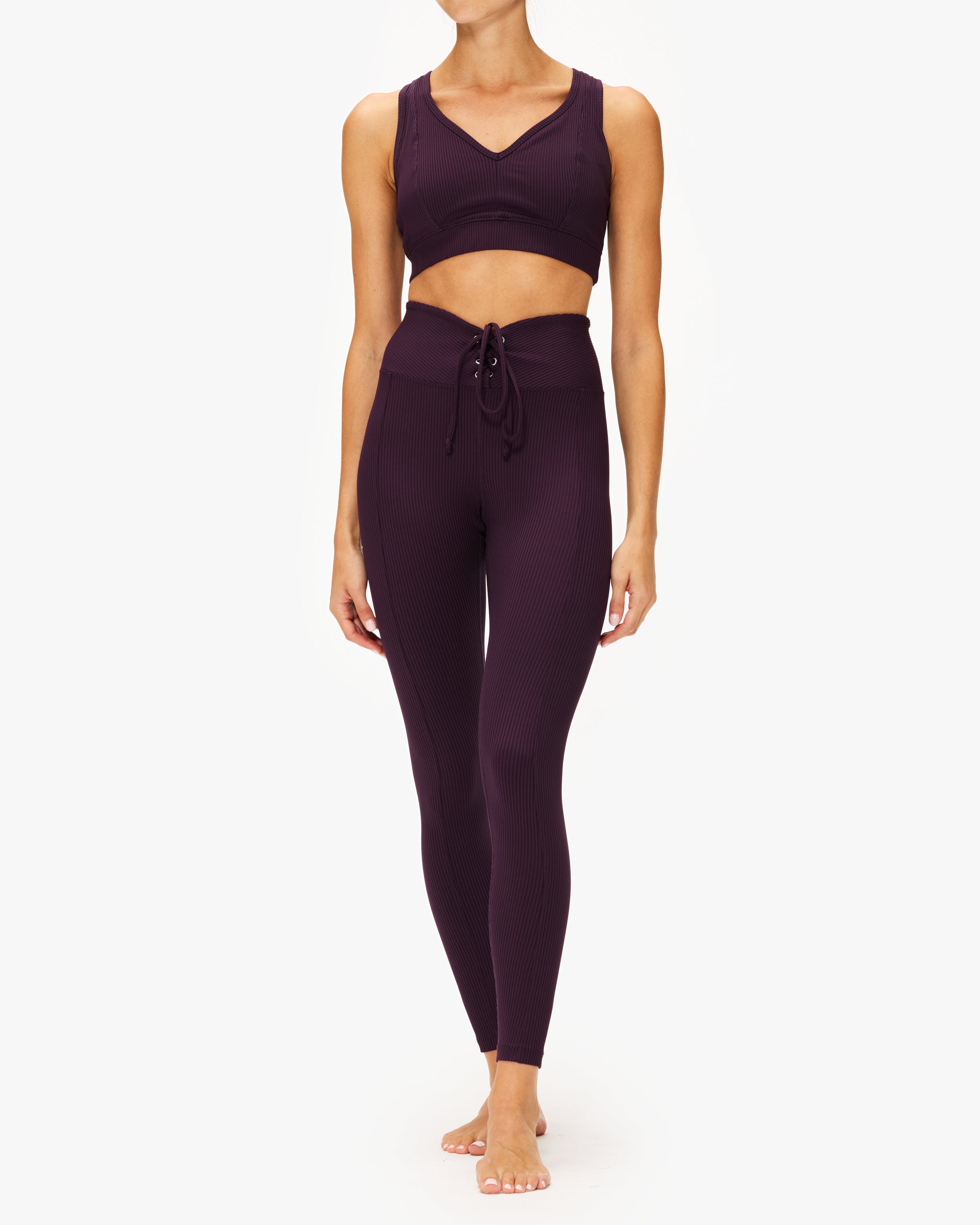 Year Of Ours Ribbed V Bra - Comfortable Seamless Underwire Bralette for Women | Perfect for Everyday Wear, Yoga & Lounge