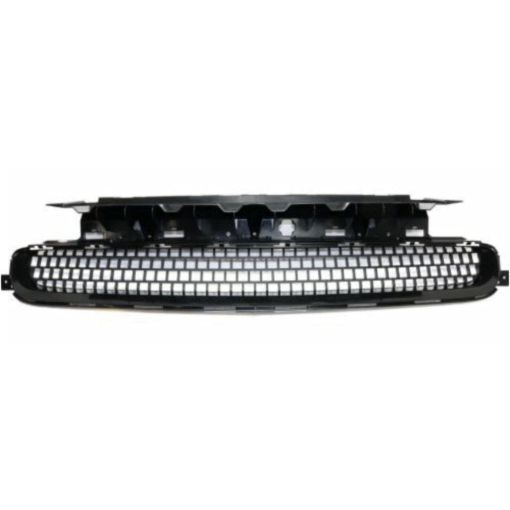 YueHao Grille Assembly CH1036129C 68109841AA - Replacement Front Bumper Grille for Jeep Wrangler & Gladiator - Perfect for Off-Roading & Custom Upgrades