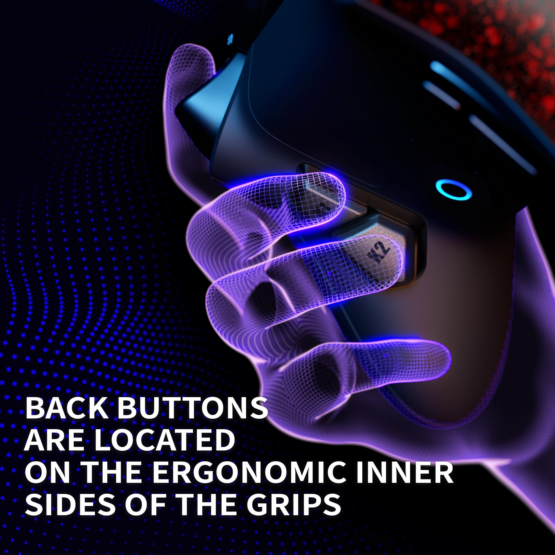 eXtremeRate VICTOR X Remap Kit for Xbox Series X/S Controller - Textured Red (RTX3P007) | Custom Button Mapping for Gaming Enthusiasts | Perfect for Competitive Play & Long Gaming Sessions