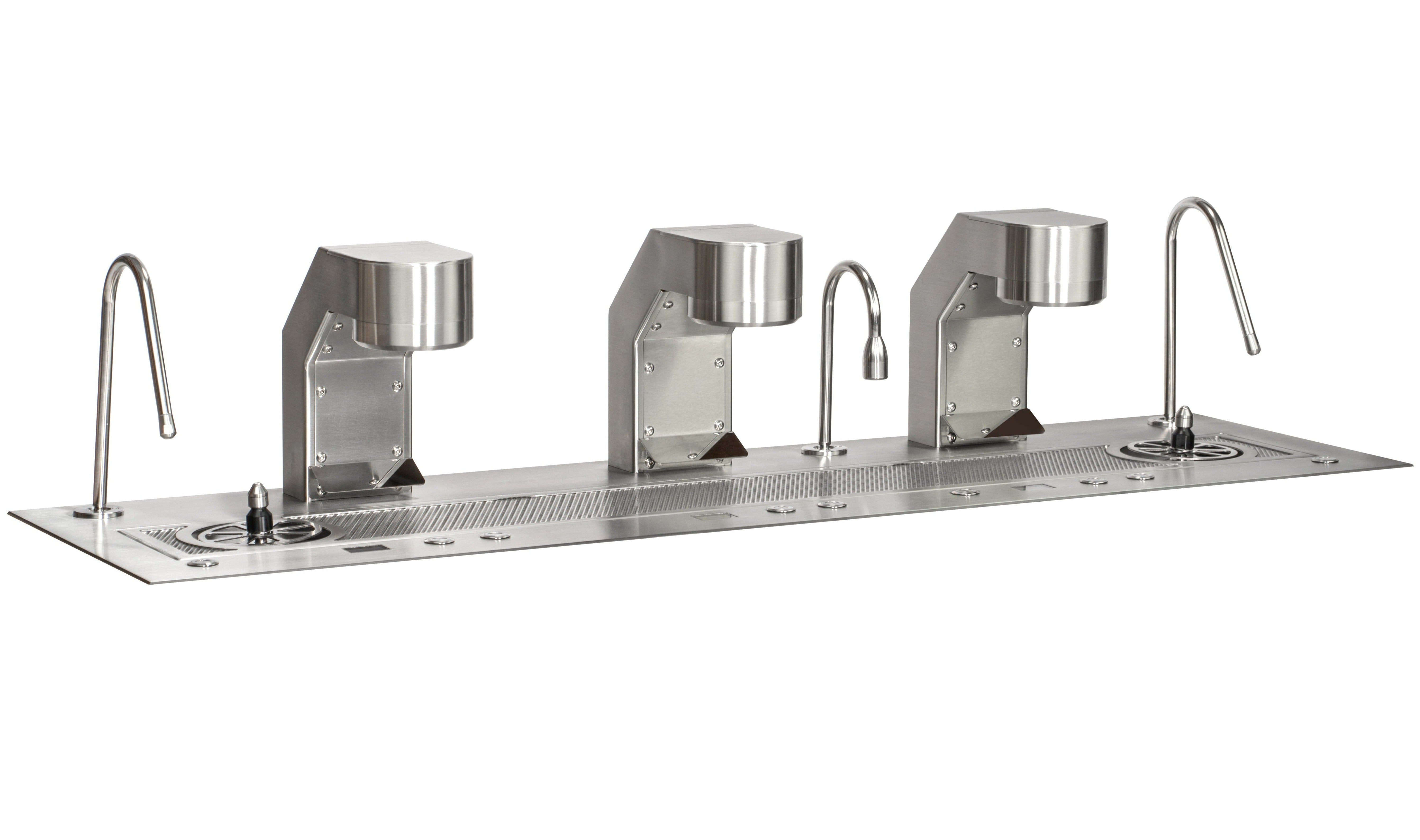 Mavam 3 Group Under Counter Espresso Machine - Commercial Grade Coffee Maker for Cafes, Restaurants & Offices - Perfect for High Volume Brewing & Professional Baristas