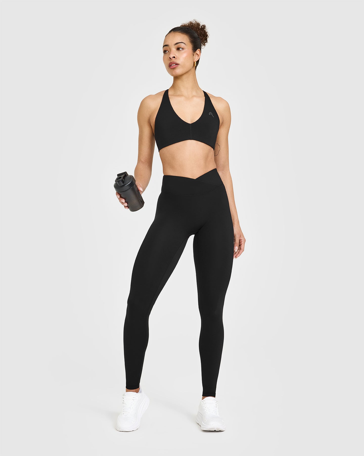 Unified Wrap Leggings for Women - High Waist Yoga Pants in Black | Perfect for Workout, Lounge & Everyday Wear