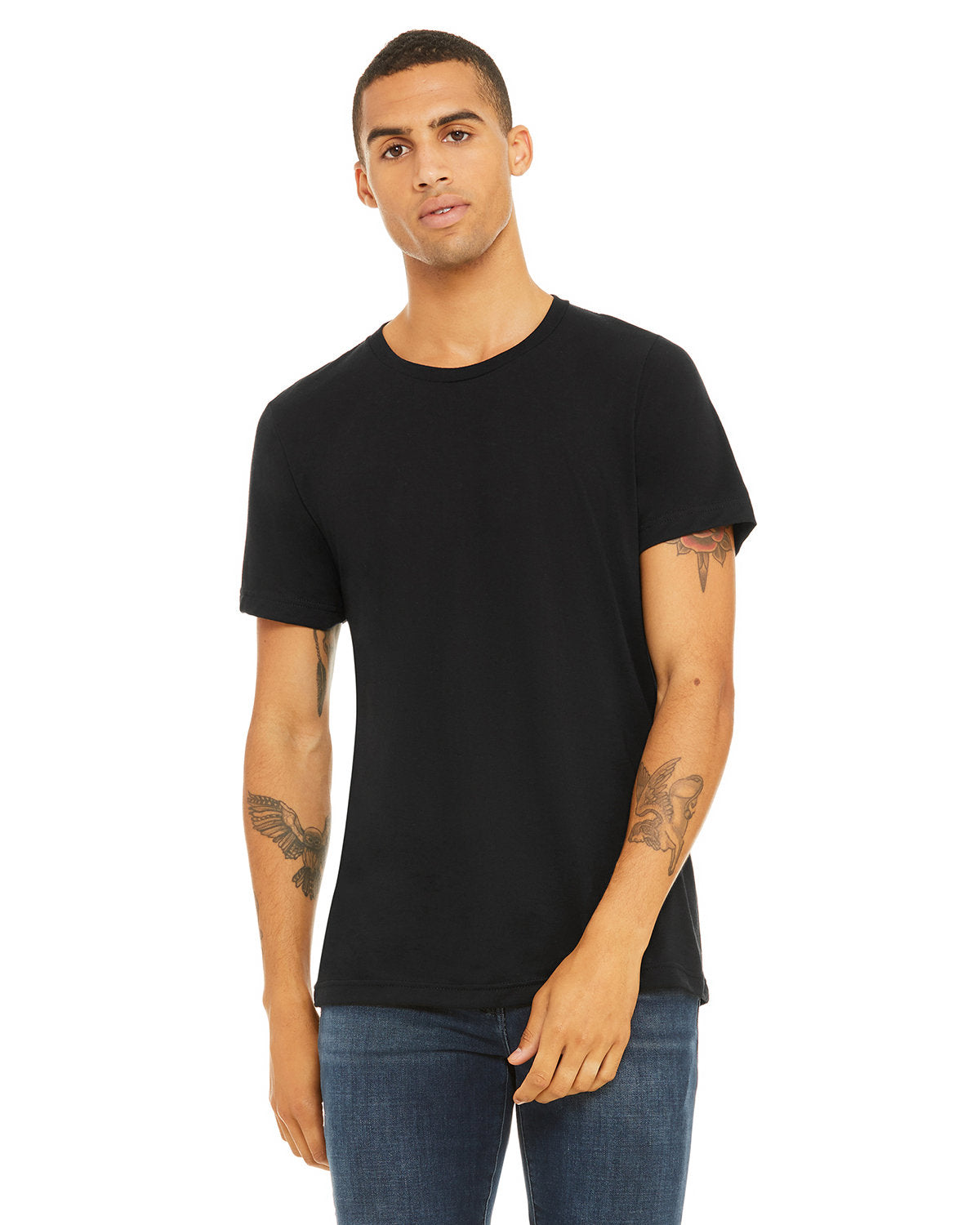 Bella + Canvas 3413C Unisex Triblend T-Shirt - Soft Comfortable Crewneck Tee for Men & Women - Perfect for Casual Wear, Gym, and Everyday Outfits