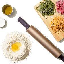 OXO Non-Stick Rolling Pin - 12 Inch Premium Baking Dough Roller for Cookies, Pies & Pastries - Perfect for Home Bakers & Professional Kitchens