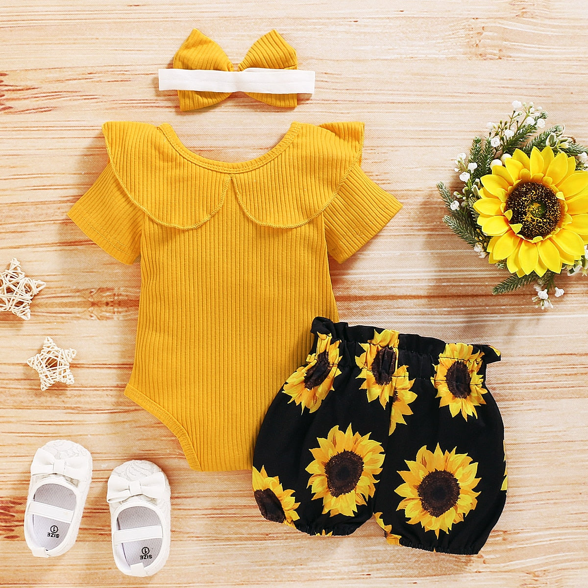Sunny Days Infant Charm Set - Adorable Baby Jewelry for Newborns & Toddlers - Perfect for Christenings, Birthdays & Special Occasions
