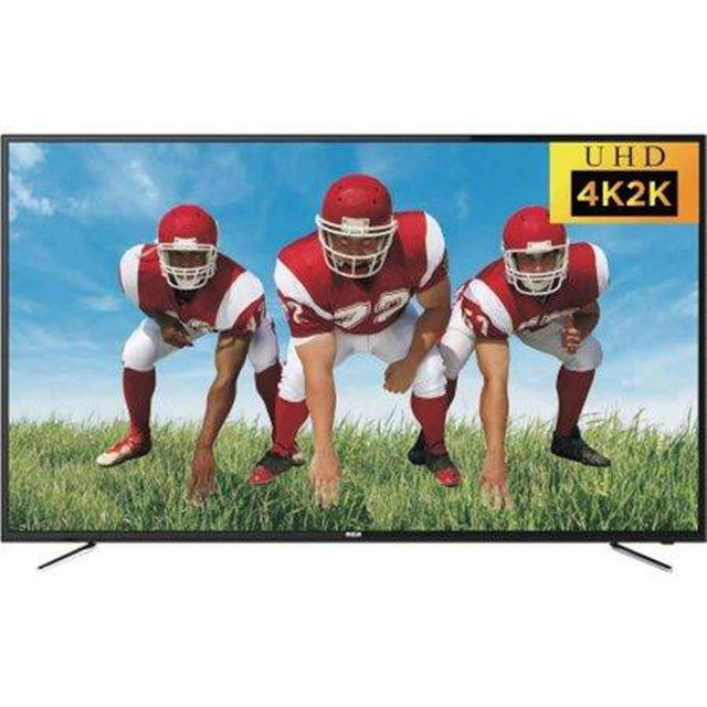 RCA 65-Inch 4K Ultra HD Smart LED TV (RTU6549) - 2160p Resolution, HDR, Streaming Apps - Perfect for Living Room, Bedroom & Home Theater Entertainment
