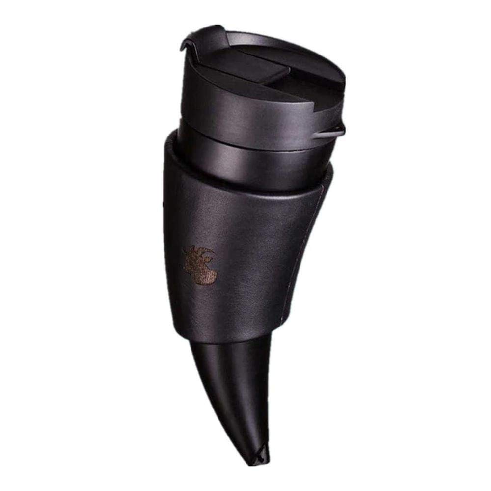 Premium 230ml Goat Horn Coffee Mug with Stainless Steel Liner - Double-Wall Vacuum Insulated Travel Tumbler for Hot & Cold Drinks - Perfect for Camping, Office, and Outdoor Adventures