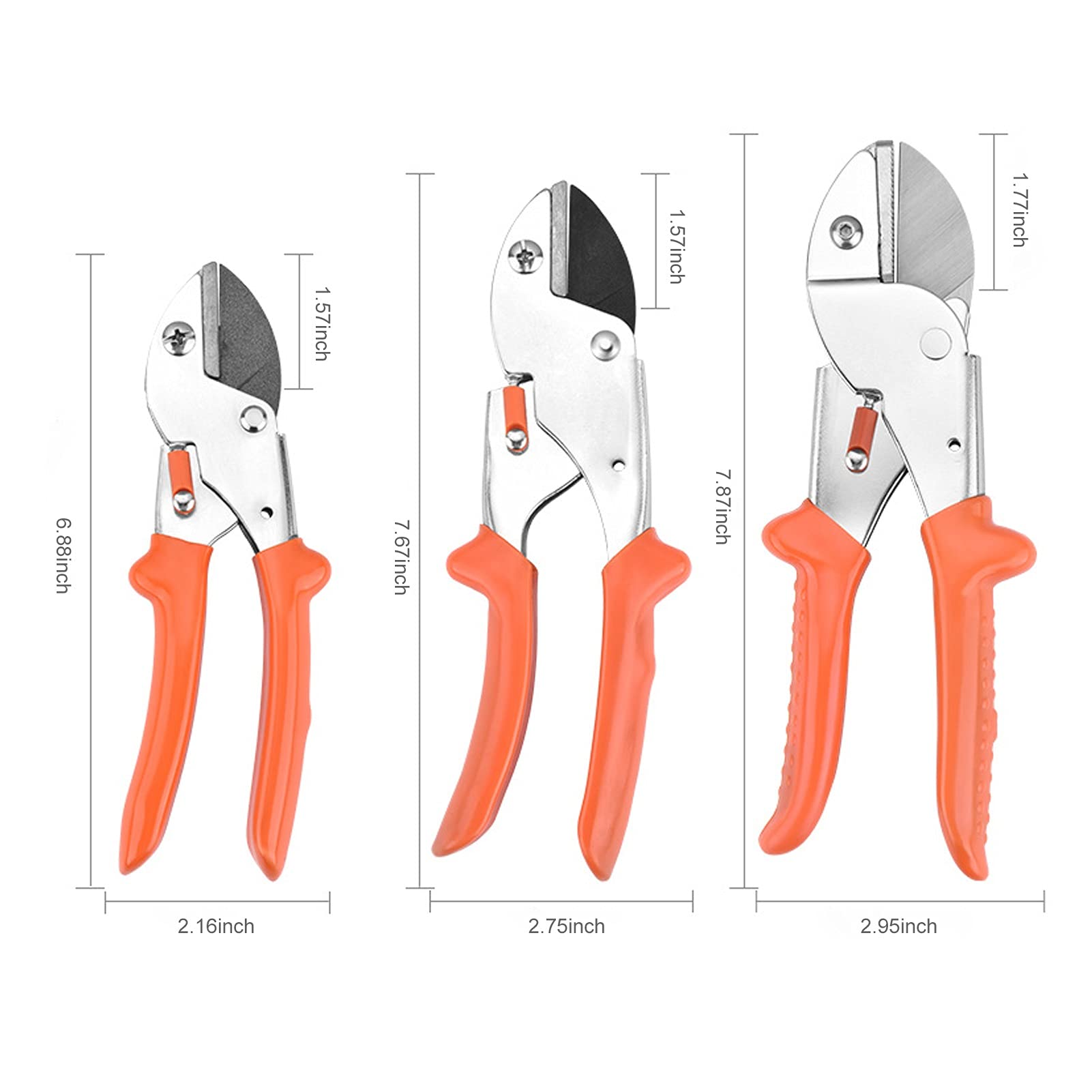 Telescopic Pruning Shears with Ergonomic Handles - Professional Gardening Scissors for Trees, Shrubs, Bonsai & Plants | Perfect for Landscaping, Trimming & Outdoor Garden Care