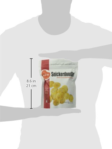 WOW Baking Company Gluten Free Snickerdoodle Cookies - 8 oz Pack | Perfect for Snacks, Parties & Gifts | Vegan & Allergy-Friendly Treats