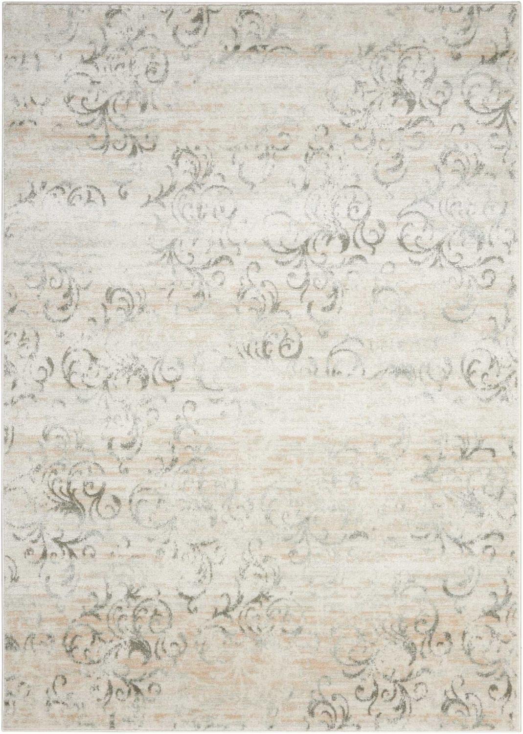Nourison Euphoria Farmhouse & Country Bone 5'3