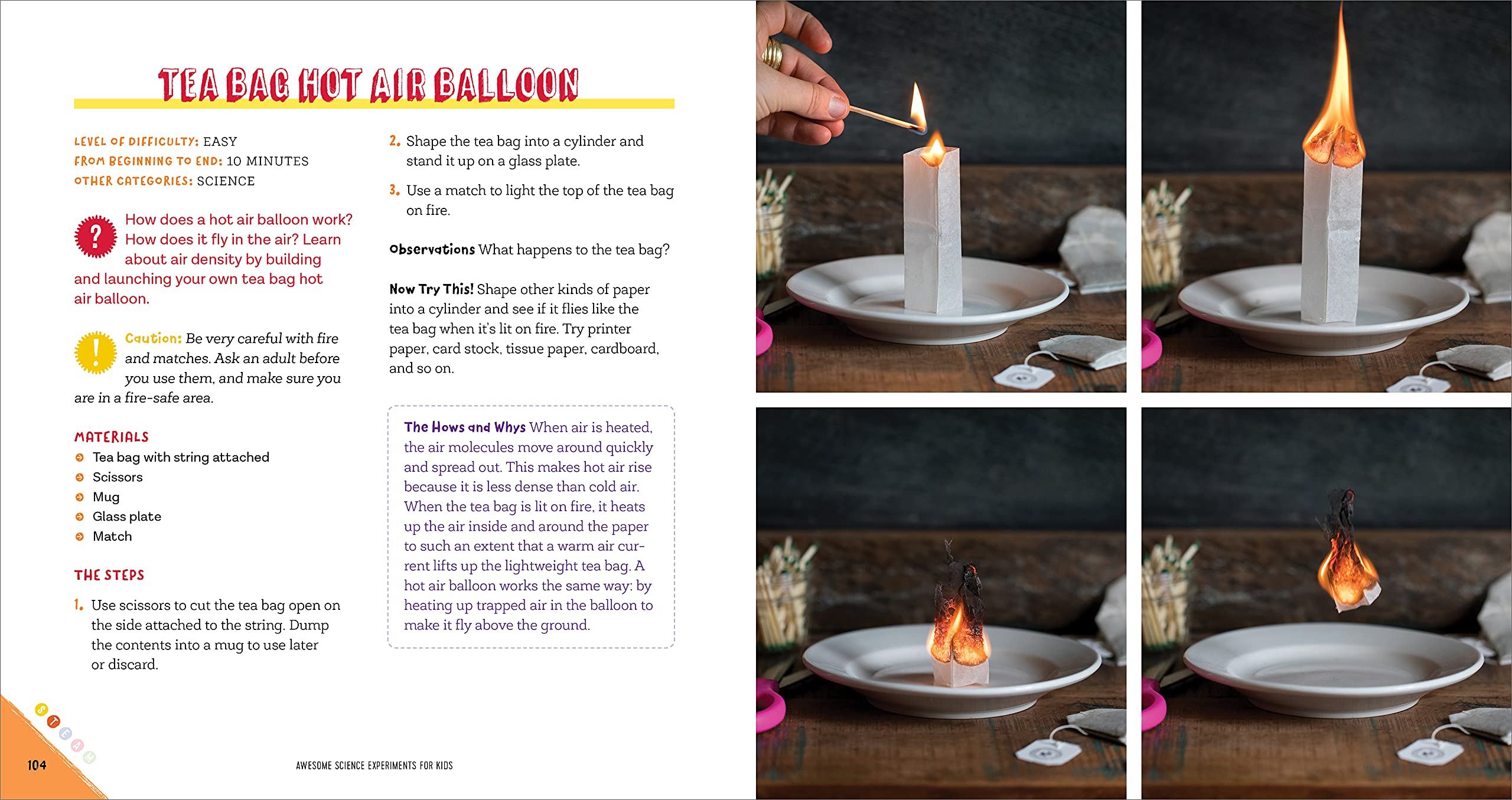 100+ Fun Science Experiments for Kids - STEM Learning Activities with 2 Bonus Books - Perfect for Home, Classroom & Homeschooling