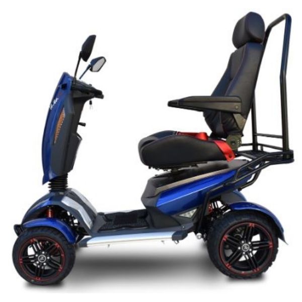 EV Rider Vita Monster 4 Wheel Mobility Scooter - Heartway S12X Electric Powerchair for Adults & Seniors | Indoor & Outdoor Use, Shopping, Travel, Park Rides