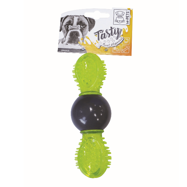 M PETS Uranus Interactive Dog Treat Toy - Fun Chew Puzzle for Small & Large Breeds - Perfect for Training, Boredom Relief & Mental Stimulation