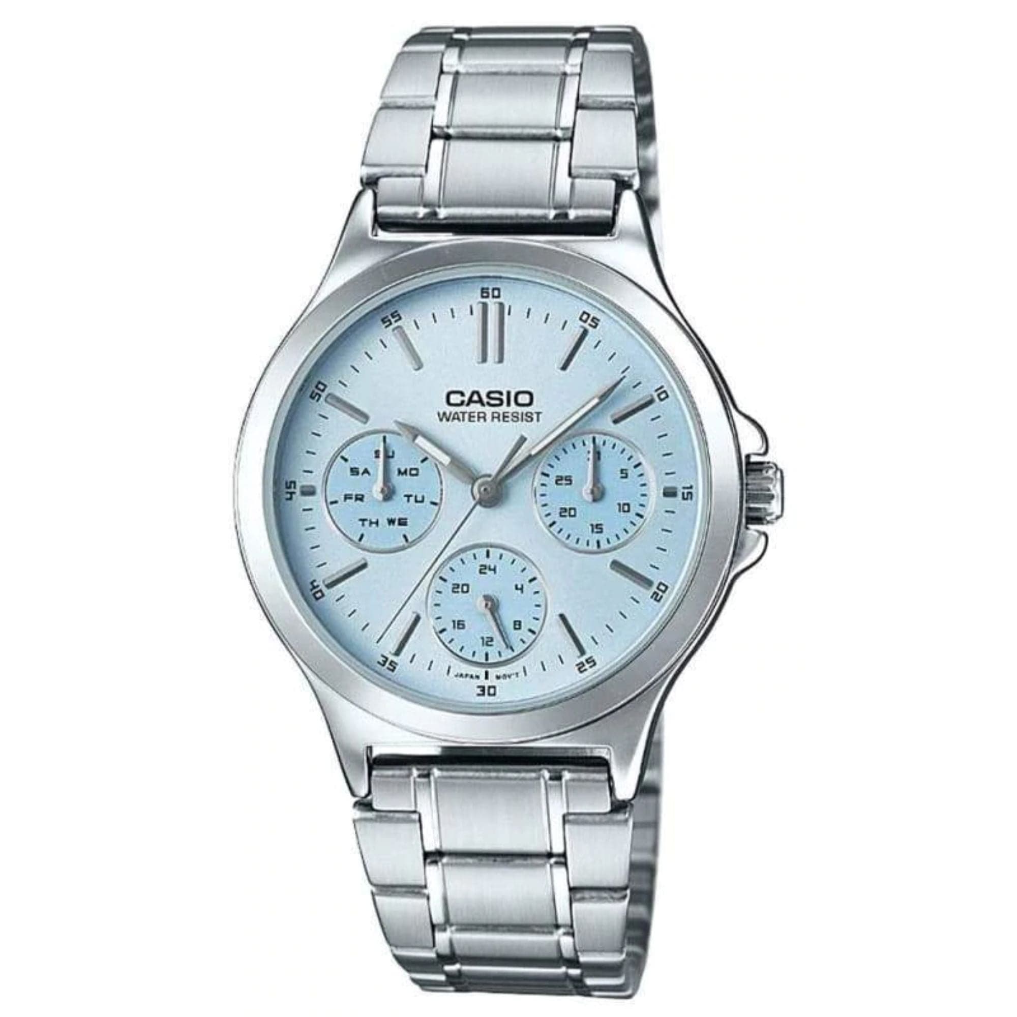 CASIO LTP-V300D-2AUDF Analog Stainless Steel Women's Watch - Elegant & Durable for Everyday Wear, Office & Special Occasions