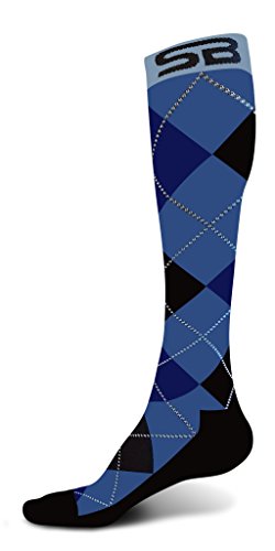 Dress - Blue Argyle