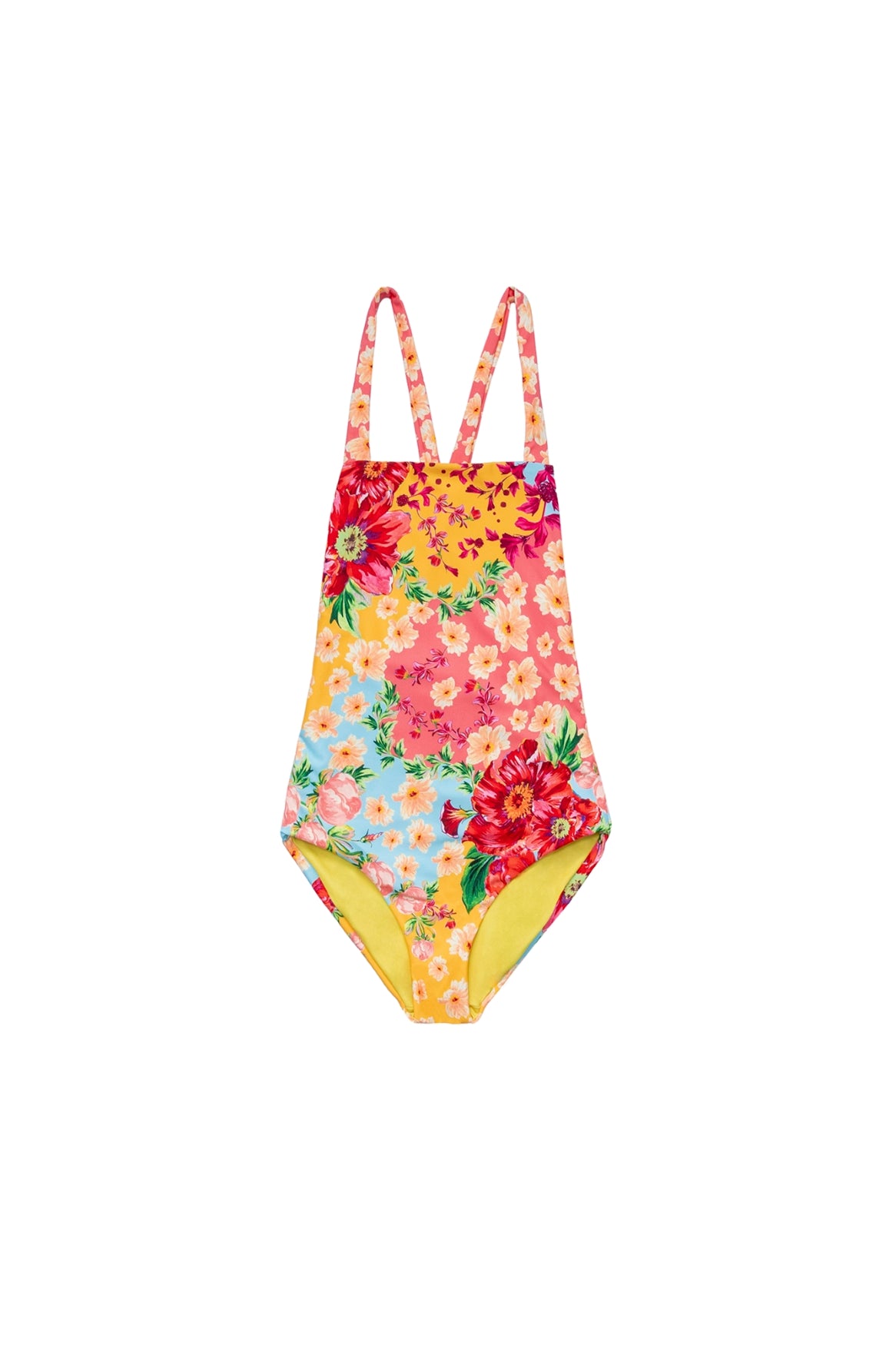 Amina Girls' One Piece Swimsuit - UPF 50+ Sun Protection Bathing Suit for Kids, Toddler & Baby - Perfect for Beach, Pool & Summer Water Activities