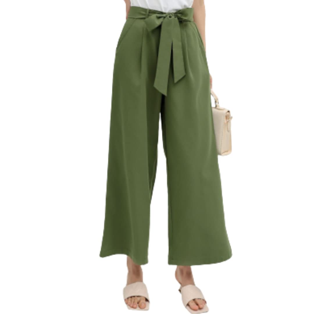 XPONNI Women's Flowy Wide Leg Palazzo Pants - Lightweight Summer Lounge Pants for Casual Wear, Beach, Yoga & Travel