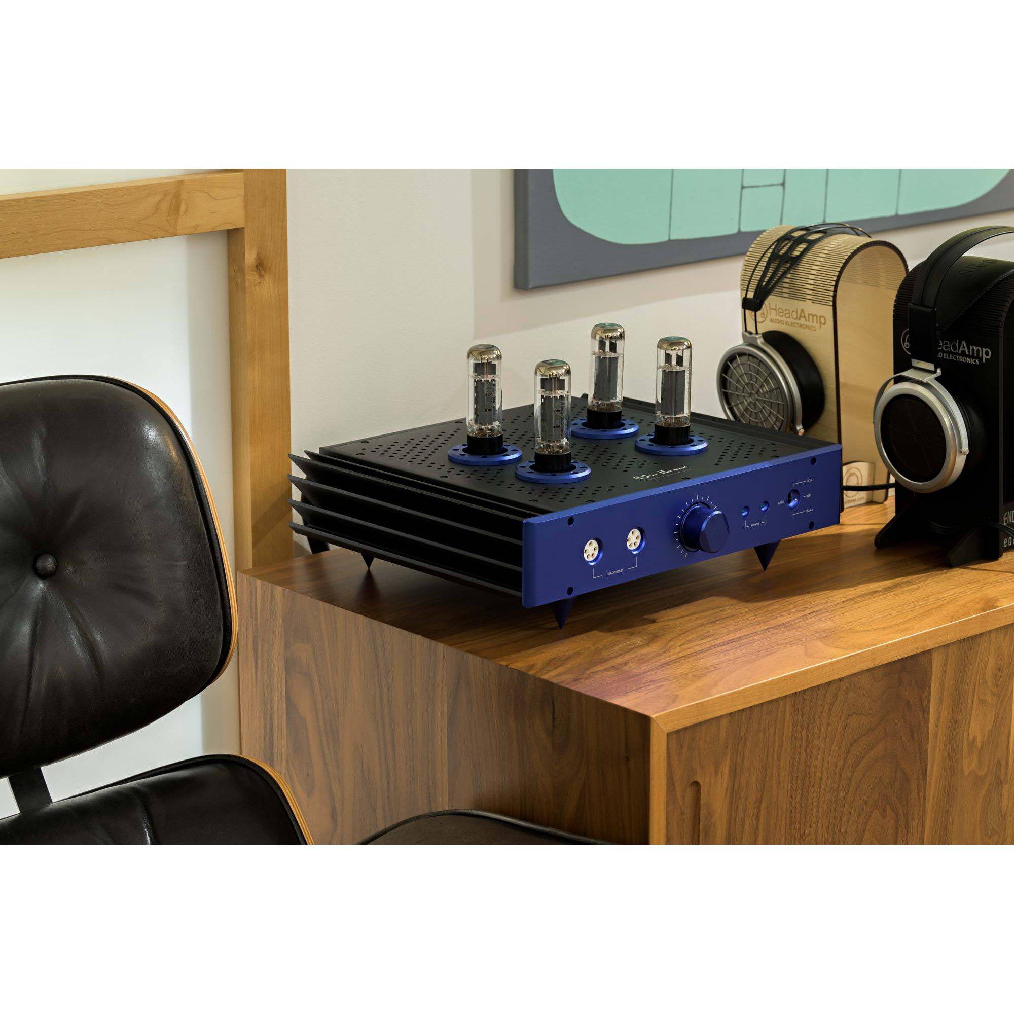 Blue Hawaii Special Edition Electrostatic Headphone Amplifier - Premium Audiophile HeadAmp for Stax Headphones | Perfect for Home Listening Studios & High-End Audio Systems