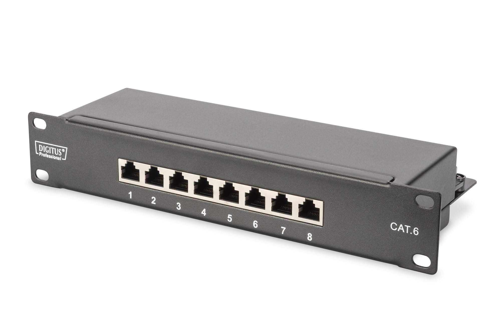 10U 6U Black Network Cabinet Set with Shelf, Power Strip, 8-Port Patch Panel & Gigabit Switch - Ideal for Home Office & Data Center Server Rack Organization