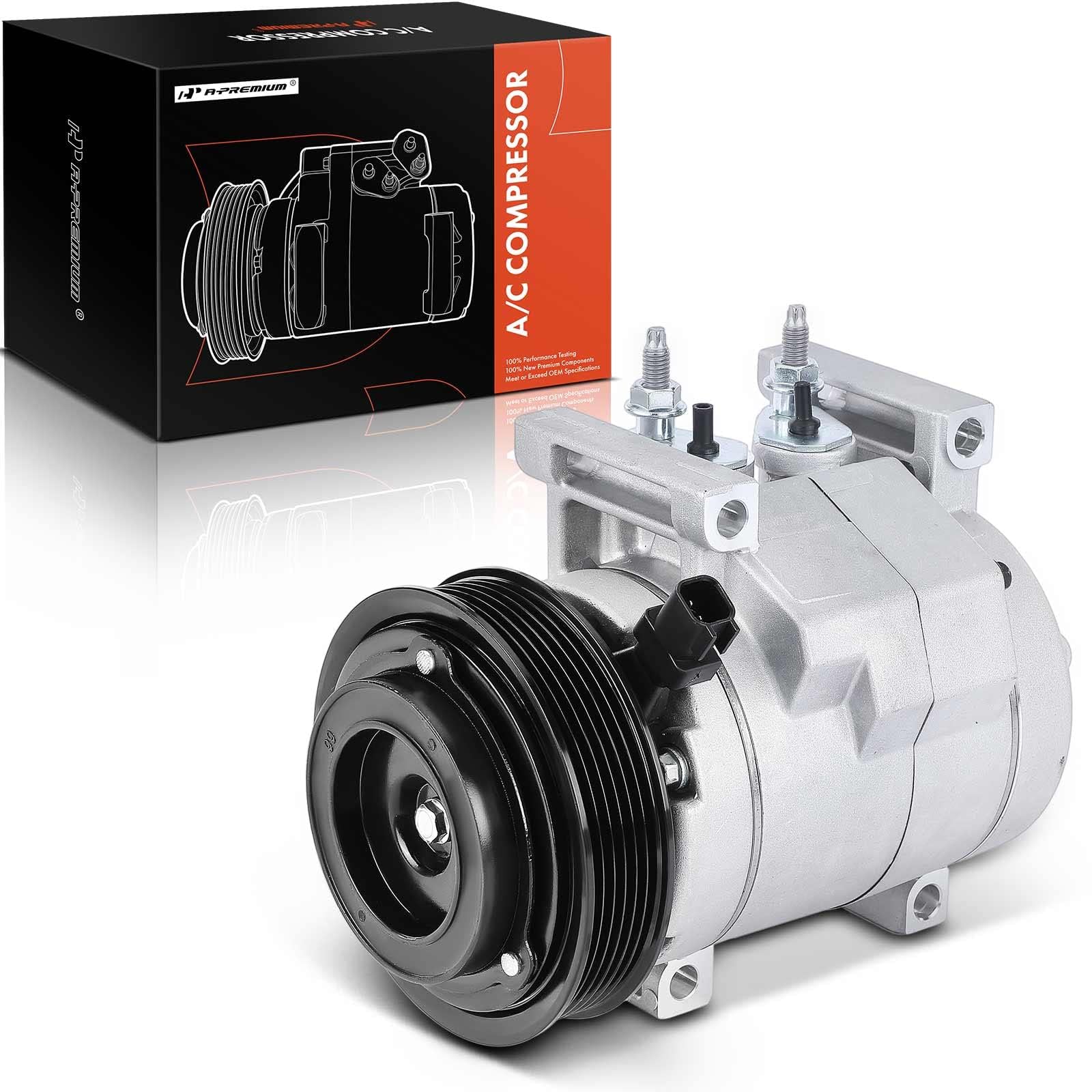 Premium AC Compressor with Clutch for 2016-2020 Jeep Grand Cherokee 3.6L - RS18 Replacement Part | Perfect for Summer Cooling & Off-Road Adventures