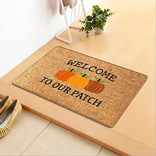YOKIRIN Halloween Doormat - 40x60 Inch Indoor/Outdoor Welcome Mat for Front Door Decor, Non-Slip Entry Rug for Home, Porch, and Patio - Perfect for Halloween Decorations, Fall Season, and Holiday Greetings