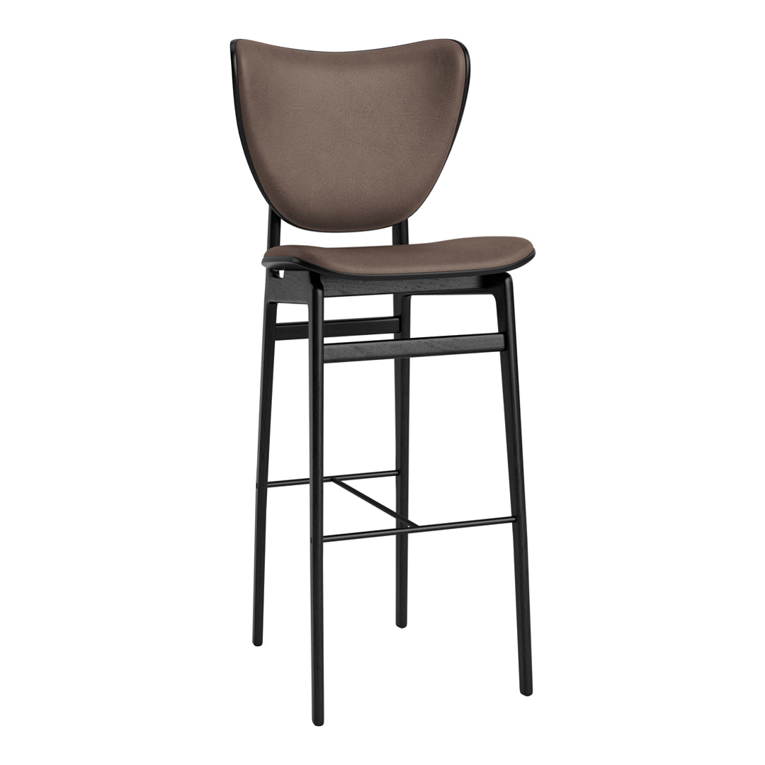 Stylish Upholstered Elephant Bar Chair - Comfortable Counter Height Stool for Kitchen Island, Breakfast Nook & Home Bar Decor