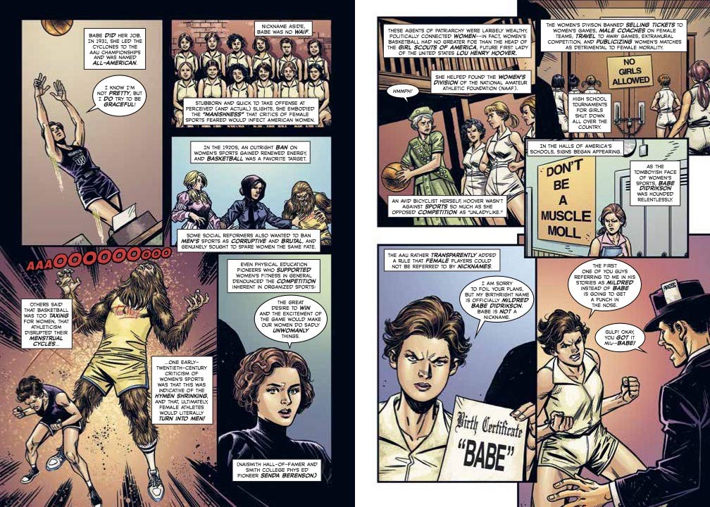 The Comic Book Story of Basketball: A Fast-Break History of Hoops | Illustrated Sports History Book for NBA Fans & Basketball Enthusiasts | Perfect Gift for Players, Coaches & Sports Lovers